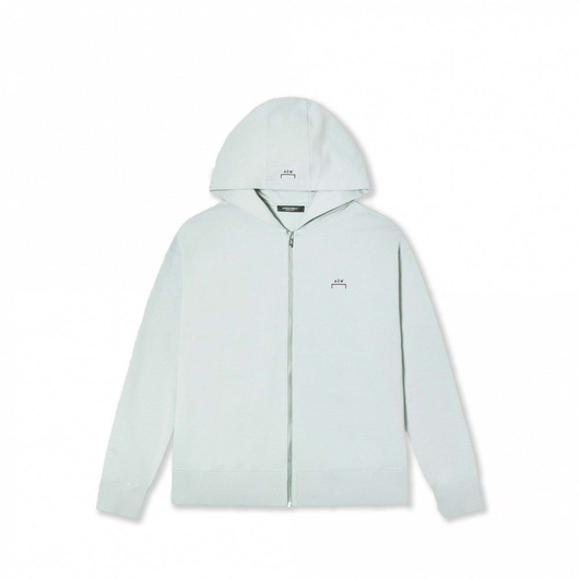 A-Cold-Wall* Brutalist Zip Hoodie - Light Grey, Размер: XL, Наличие: Забрать сейчас, фото 