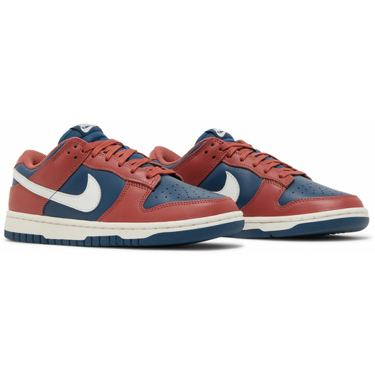 NIKE DUNK LOW BORDO/BLUE, Размер: 39, Наличие: Склад (1-3 дня), фото , изображение 5
