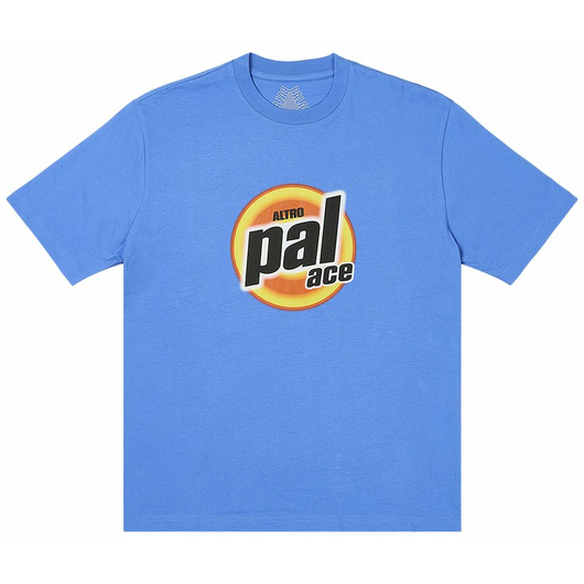 PALACE WASHED T-SHIRT PALATIAL BLUE, Размер: L, Наличие: Склад (1-3 дня), фото 
