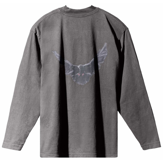 Yeezy Gap Engineered by Balenciaga Dove Longsleeve Dark Grey, Размер: M, Наличие: Забрать сейчас, фото , изображение 2