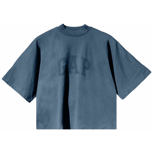 Yeezy Gap Engineered by Balenciaga Dove No Seam T-shirt Blue, Размер: S, Наличие: Забрать сейчас, фото 