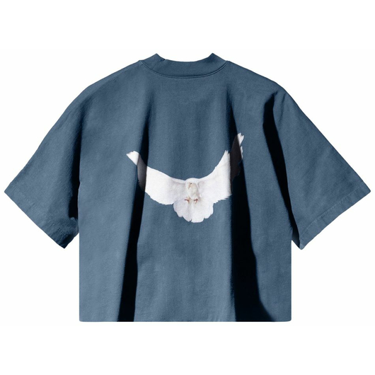 Yeezy Gap Engineered by Balenciaga Dove No Seam T-shirt Blue, Размер: S, Наличие: Забрать сейчас, фото , изображение 2