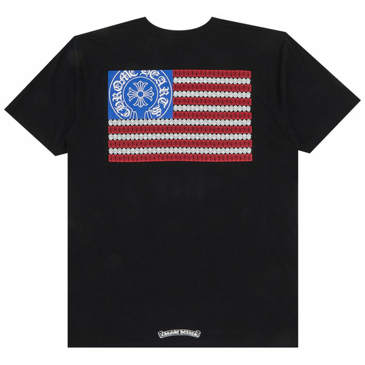 Chrome Hearts American Flag T-Shirt 'Black', Размер: L, Наличие: Забрать сейчас, фото , изображение 2