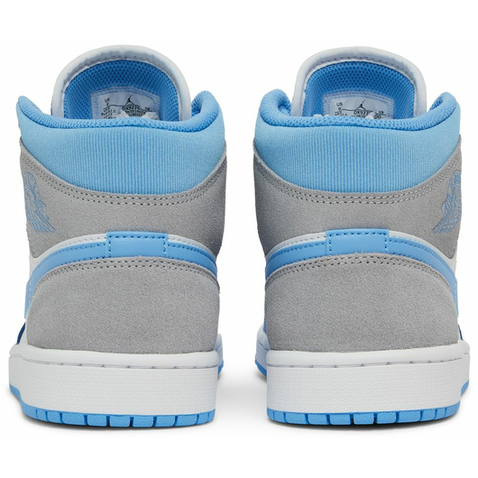 Кроссовки Jordan 1 Mid University Blue Grey (DX9276-100), Размер: 42, Наличие: Склад (1-3 дня), фото , изображение 4
