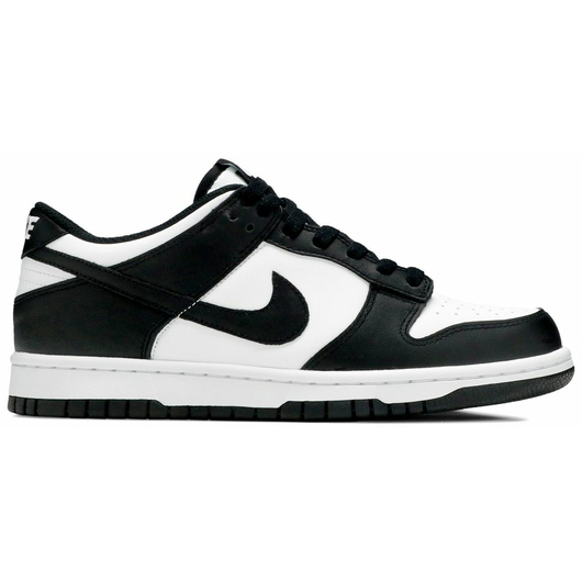Кроссовки Nike Dunk Low Retro White Black Panda (GS) (CW1590-100), Размер: 38, Наличие: Склад (1-3 дня), фото , изображение 2