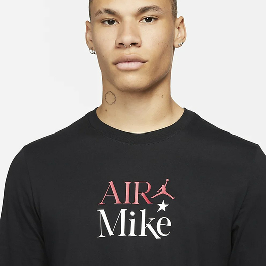 Лонгслів чоловічий Air Jordan Sport Dna Graphic Long-Sleeve T-Shirt Black Dh8976-010, Размер: XL, Наличие: Склад (1-3 дня), фото , изображение 2