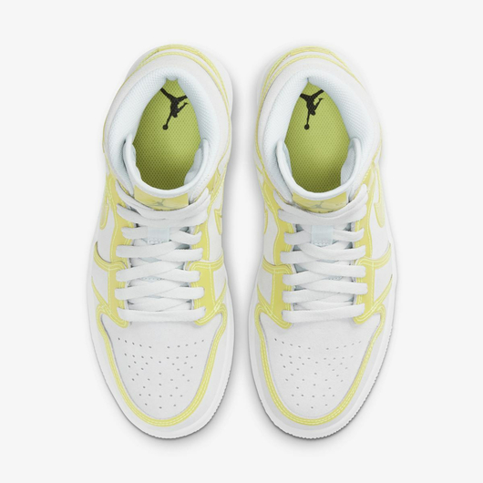 Кросівки жіночі Air Jordan 1 Mid Lx White DA5552-107, Размер: 40, Наличие: Склад (1-3 дня), фото , изображение 4
