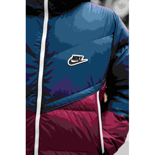 Пуховик чоловічий Nike Sportswear Down-Fill Windrunner Blue CU4408-410, Размер: S, Наличие: Склад (1-3 дня), фото , изображение 3