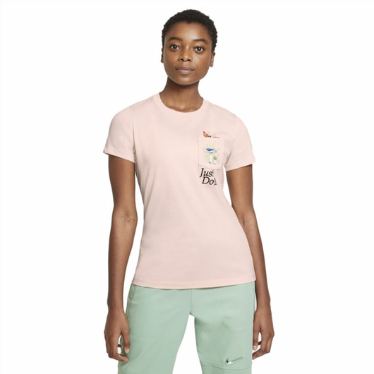 Футболка жіноча Nike Nature Pocket Tee Pink Dd1462-805, Размер: XS, Наличие: Склад (1-3 дня), фото , изображение 2
