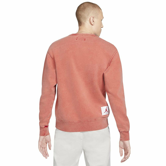 Світшот чоловічий Air Jordan Flight Fleece Peach CW8369-687, Размер: XS, Наличие: Склад (1-3 дня), фото , изображение 3