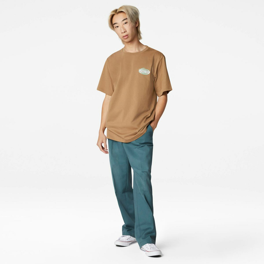 Футболка чоловіча Converse Live Tee Brown 10023793-260, Размер: S, Наличие: Склад (1-3 дня), фото , изображение 4