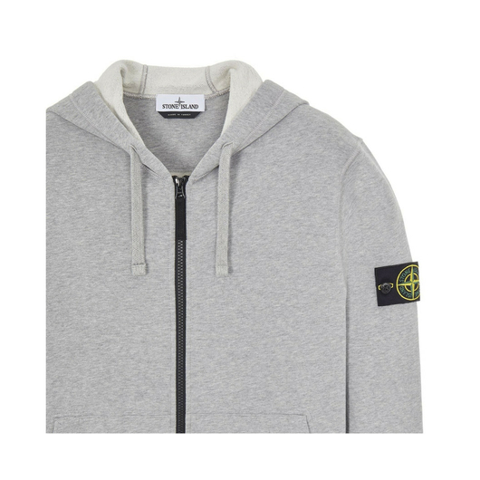Худі Stone Island Zip Hoodie Grey, Размер: XL, Наличие: Склад (1-3 дня), фото , изображение 2