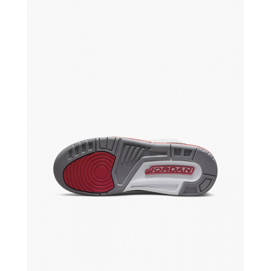 Кросівки дитячі Air Jordan Retro Fire Red (2022) (Gs) White Dm0967-160, Размер: 37.5, Наличие: Склад (1-3 дня), фото , изображение 3