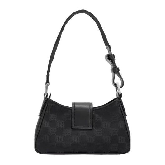 MISBHV Black Nylon Monogram Small Shoulder Bag , Размер: MISC, Наличие: Забрать сейчас, фото , изображение 2