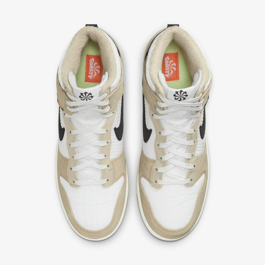 Кросівки чоловічі Nike Dunk High Retro Next Nature White/Beige Dd3362-200, Размер: 46, Наличие: Склад (1-3 дня), фото , изображение 3