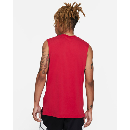 Майка чоловіча Air Jordan Dri-Fit Air Sleeveless Top Red DC3236-687, Размер: S, Наличие: Склад (1-3 дня), фото , изображение 3