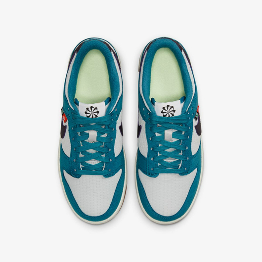 Кросівки дитячі Nike Dunk Low Se Turquoise/White Dc9561-400, Размер: 36.5, Наличие: Склад (1-3 дня), фото , изображение 3