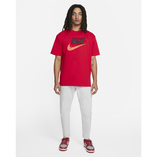 Футболка чоловіча Nike Mens T-Shirt Red DM6373-657, Размер: S, Наличие: Склад (1-3 дня), фото , изображение 4