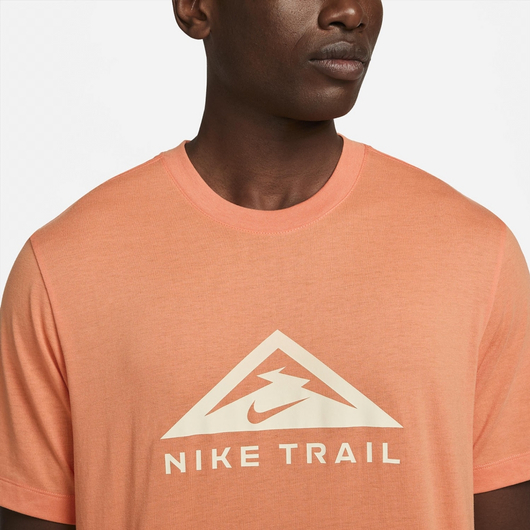 Футболка чоловіча Nike Dri-Fit Trail Orange Dm5412-871, Размер: S, Наличие: Склад (1-3 дня), фото , изображение 5
