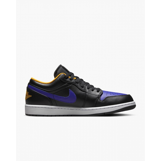 Кросівки чоловічі Nike Air Jordan 1 Low Black 553558-075, Размер: 46, Наличие: Склад (1-3 дня), фото , изображение 4