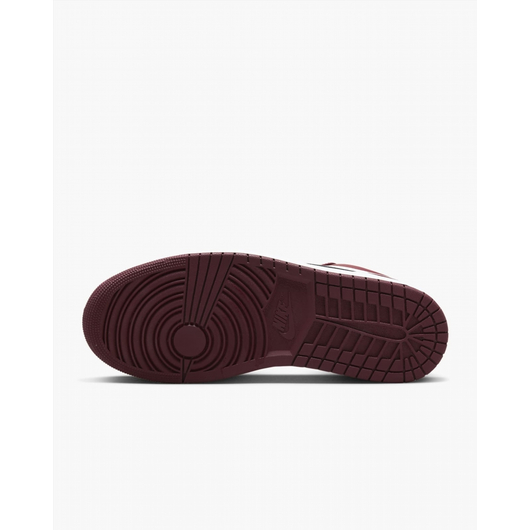 Кросівки чоловічі Nike Air Jordan 1 Low Red/White 553558-615, Размер: 44.5, Наличие: Склад (1-3 дня), фото , изображение 3