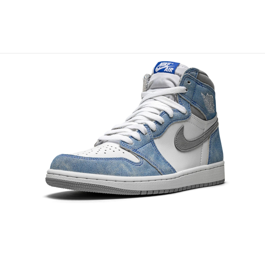 Кросівки чоловічі Air Jordan 1 Retro High Og White/Light Blue 555088-402, Размер: 44.5, Наличие: Склад (1-3 дня), фото , изображение 5