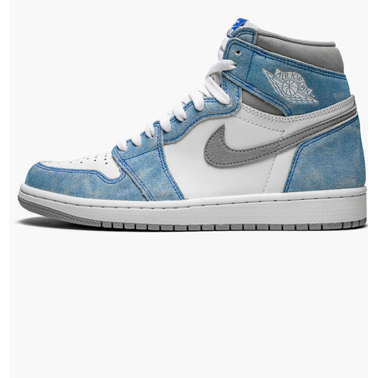Кросівки чоловічі Air Jordan 1 Retro High Og White/Light Blue 555088-402, Размер: 44.5, Наличие: Склад (1-3 дня), фото 