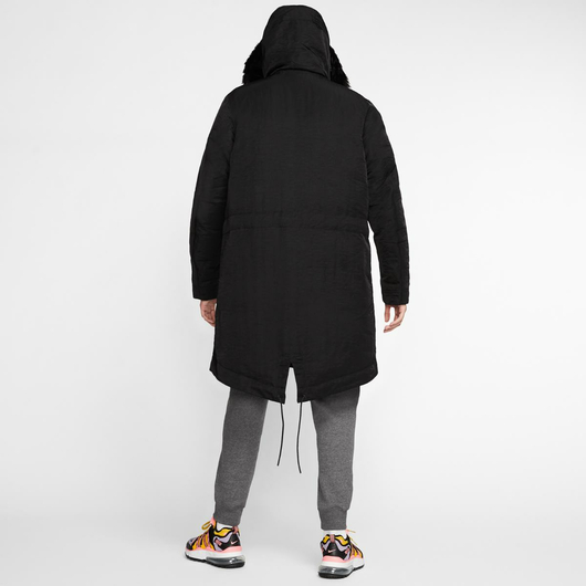 Парка чоловіча Nike M Nsw Dwn Fill Prka Hd Black Bv4751-010, Размер: L, Наличие: Склад (1-3 дня), фото , изображение 2