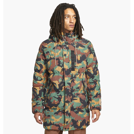 Парка чоловіча Air Jordan Mens Allover Print Parka Camo DC9679-333, Размер: S, Наличие: Склад (1-3 дня), фото 