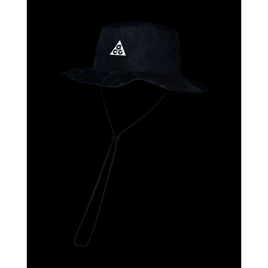 Панама чоловіча Nike Acg Bucket Hat Water Resistant Black Dm4931-010, Размер: S-M, Наличие: Склад (1-3 дня), фото , изображение 3