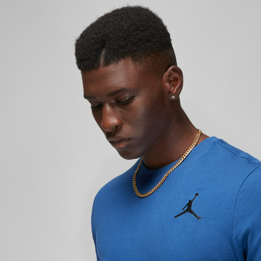 Футболка чоловіча Air Jordan Jumpman Blue Dc7485-493, Размер: S, Наличие: Склад (1-3 дня), фото , изображение 3