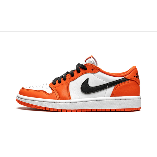 Кросівки жіночі Air Jordan Wmns 1 Low White/Orange CZ0775-801, Размер: 36.5, Наличие: Склад (1-3 дня), фото , изображение 2