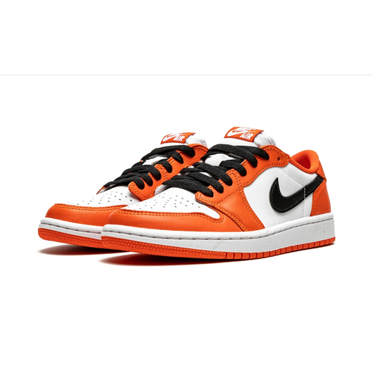 Кросівки жіночі Air Jordan Wmns 1 Low White/Orange CZ0775-801, Размер: 36.5, Наличие: Склад (1-3 дня), фото , изображение 3