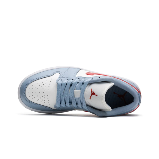 Кросівки жіночі Air Jordan 1 Low Light Blue/White DC0774-164, Розмір: 38, Наявність: Склад (1-3 дня), фото , изображение 3