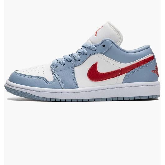 Кросівки жіночі Air Jordan 1 Low Light Blue/White DC0774-164, Розмір: 38, Наявність: Склад (1-3 дня), фото 
