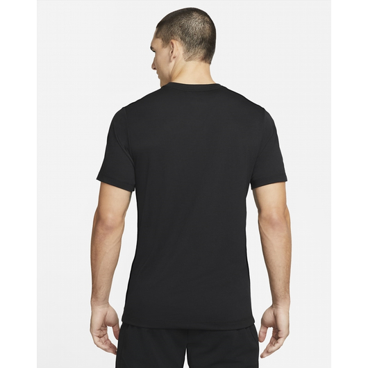 Футболка чоловіча Nike Mens Training T-Shirt Black DM5677-010, Размер: S, Наличие: Склад (1-3 дня), фото , изображение 3