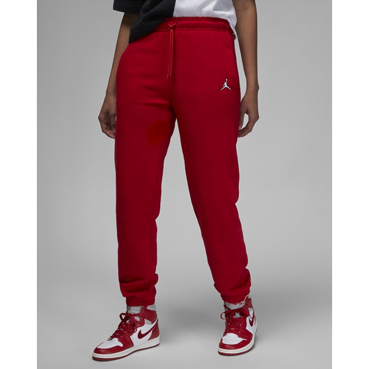 Штани жіночі Air Jordan Brooklyn Fleece Pants Red Dq4478-687, Размер: S, Наличие: Склад (1-3 дня), фото , изображение 2