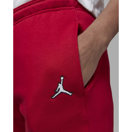 Штани жіночі Air Jordan Brooklyn Fleece Pants Red Dq4478-687, Размер: S, Наличие: Склад (1-3 дня), фото , изображение 4