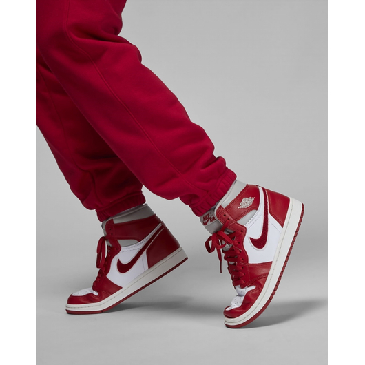 Штани жіночі Air Jordan Brooklyn Fleece Pants Red Dq4478-687, Размер: S, Наличие: Склад (1-3 дня), фото , изображение 5