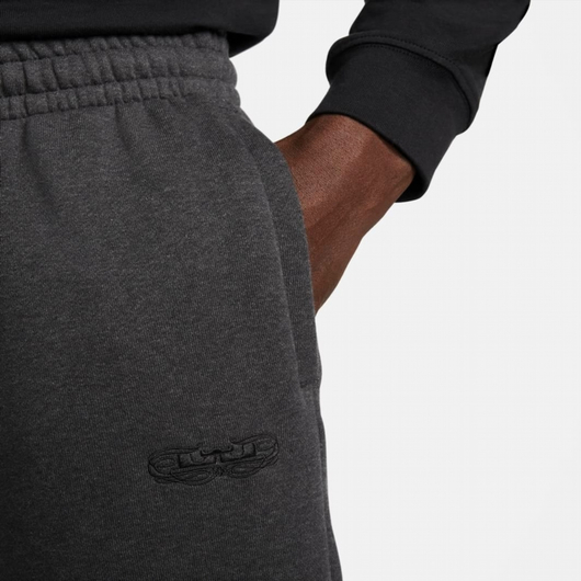 Штани чоловічі Nike Lebron Fleece Pants Black DQ6145-032, Размер: L, Наличие: Склад (1-3 дня), фото , изображение 4
