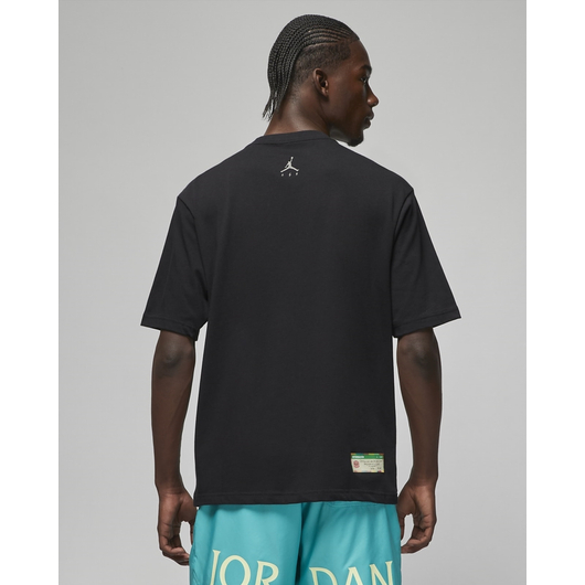 Футболка чоловіча Nike Jordan X J Balvin Black Dr2962-010, Размер: S, Наличие: Склад (1-3 дня), фото , изображение 3