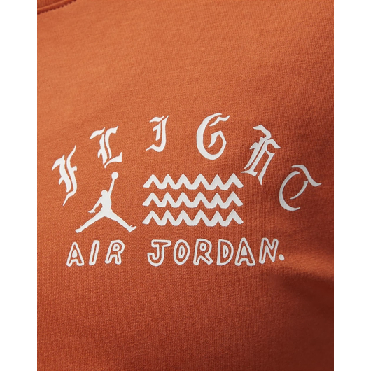 Футболка чоловіча Air Jordan T-Shirt Artist Series By Umar Rashid Orange DX9559-812, Размер: S, Наличие: Склад (1-3 дня), фото , изображение 5
