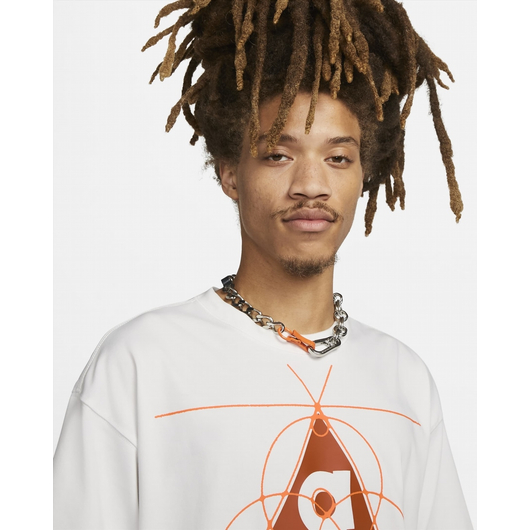 Футболка чоловіча Nike Acg T-Shirt White FB8119-121, Размер: M, Наличие: Склад (1-3 дня), фото , изображение 4