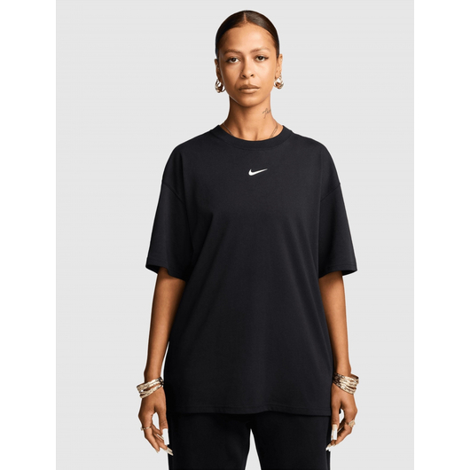Футболка жіноча Nike Nocta Short Sleeve Tee Black FN7663-010, Размер: XS, Наличие: Склад (1-3 дня), фото , изображение 2