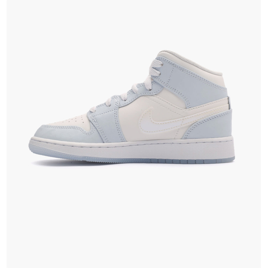 Кросівки дитячі Air Jordan 1 Mid Se Gs Beige/Light Blue FQ9117-400, Размер: 39, Наличие: Склад (1-3 дня), фото 