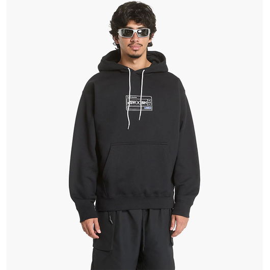 Худі чоловіче Nike Swoosh Are You A Bot Exclusive Hoodie Black HF0177-010, Размер: L, Наличие: Склад (1-3 дня), фото 