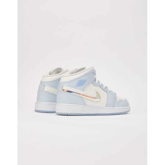 Кросівки дитячі Air Jordan 1 Mid Se Gs Beige/Light Blue FQ9117-400, Размер: 39, Наличие: Склад (1-3 дня), фото , изображение 5