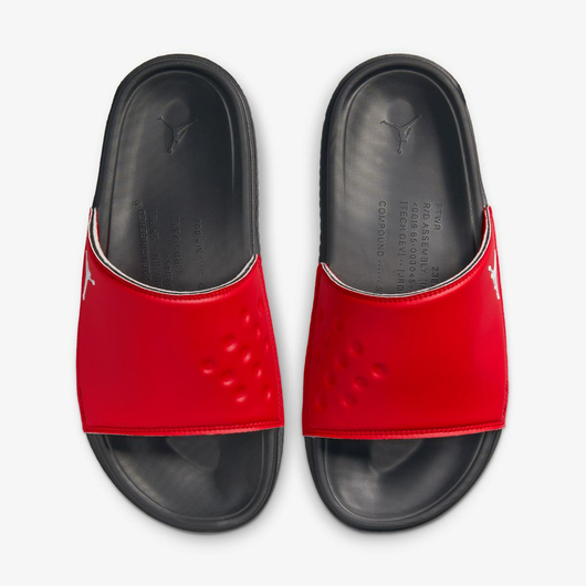 Тапочки чоловічі Air Jordan Play Slide Red/Black Dc9835-601, Размер: 40, Наличие: Склад (1-3 дня), фото , изображение 4