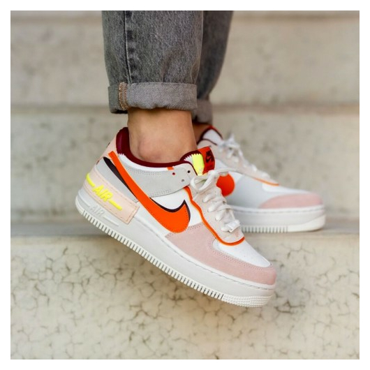 Кросівки жіночі Nike Air Force 1 Shadow Surfaces In Team White/Pink CU8591-600, Размер: 36.5, Наличие: Склад (1-3 дня), фото , изображение 3