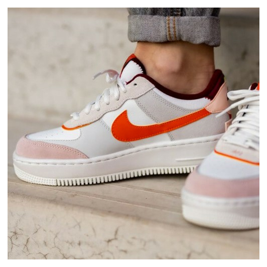Кросівки жіночі Nike Air Force 1 Shadow Surfaces In Team White/Pink CU8591-600, Размер: 36.5, Наличие: Склад (1-3 дня), фото , изображение 4